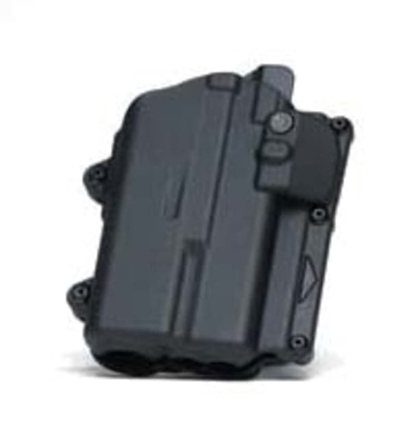 Alien Gear Holsters Rapid Force Level 2 Polymer Owb Belt Holster Glock 19/19x/19 Mos/44/45/45 Mos Gen 1-6 23 Gen 1-4 Right Hand No Light Black