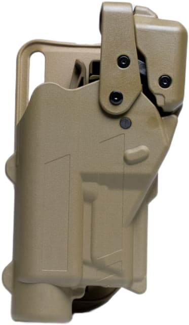 Alien Gear Holsters Rapid Force Level 3 Duty Polymer Owb Belt Holster S&w M&p M2.0/1.0 Left Hand Large Light No Axon Tan