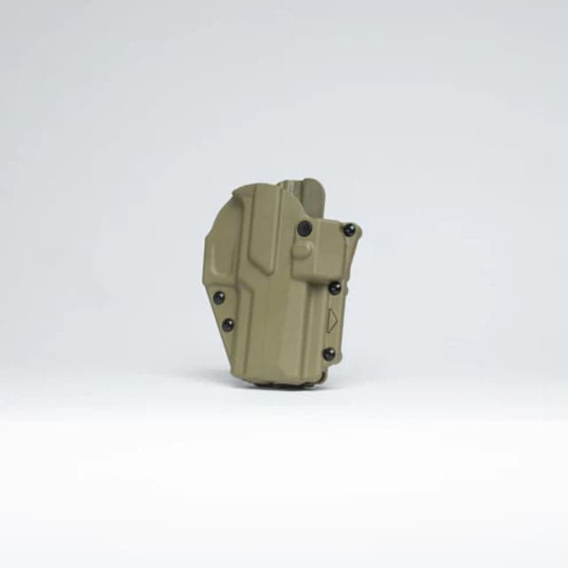 Alien Gear Holsters Rapid Force Level Ii Polymer Owb Holster Right Hand W/ No Light Tan Ag