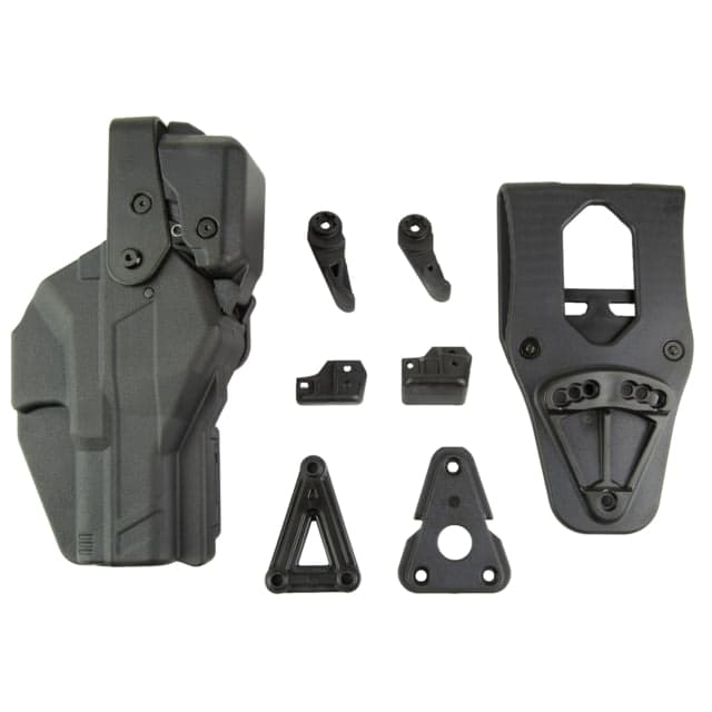Alien Gear Holsters Rapid Force Level 3 Polymer Duty Owb Belt Holster Glock 19 G19x 45 Right Hand Black