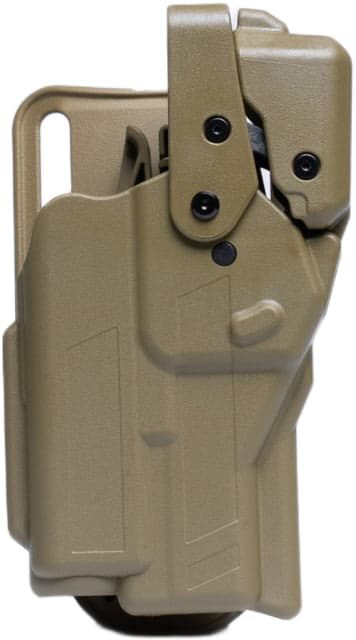 Alien Gear Holsters Rapid Force Level 3 Duty Polymer Owb Belt Holster Glock 19/19x/19 Mos/17/17 Mos/44/45/45 Mos/47/47 Mos Gen 1-6 22/23 Gen 1-4 Right
