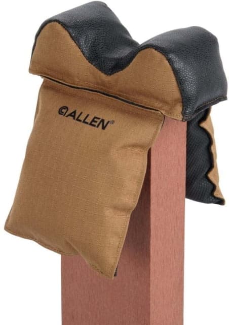 Allen X-Focus Prefilled Polyester Shooting Rest Window Mount Tacky Grip Bottom 1.3 Lbs Coyote/Black