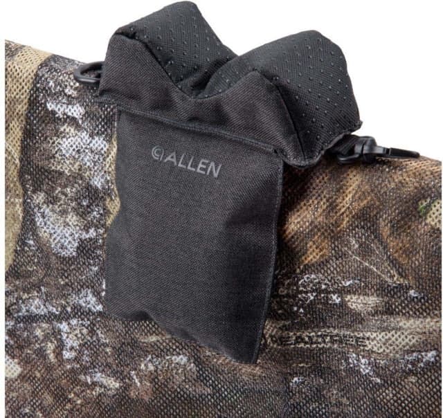 Allen Eliminator Window Mount Polyester Gun Rest Foam Bead Fill Swivel Snap Hook Tacky Grip Bottom 0.17 Lbs Black/Gray