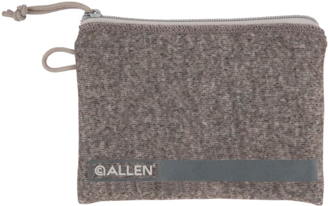 Allen Lockable Handgun Storage Pouch Compact Size Handgun 5 X 7in Gray