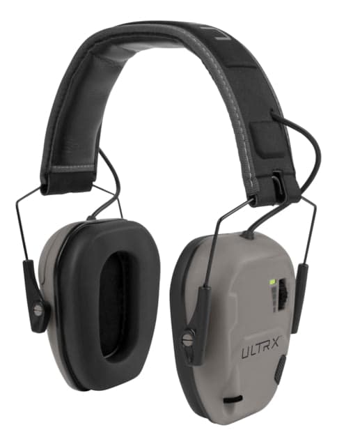 Allen Ultrx Bionic Electronic Earmuff Cement Gray