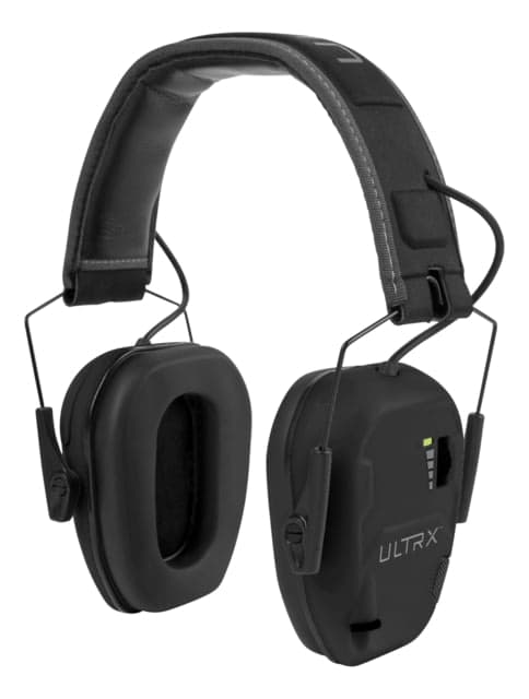 Allen Ultrx Bionic Electronic Earmuff Midnight Gray