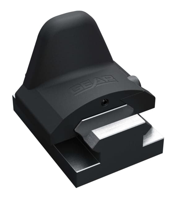 American Defense Manufacturing Rail Mount Hand Stop - Mod 3 Black Small