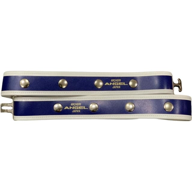 Angel Archery Quiver Belt w/ Trim Blue/White Medium