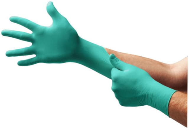 Ansell Healthcare TouchNTuff 92-500 Nitrile Gloves Powdered Ansell Case 32890-711-CS