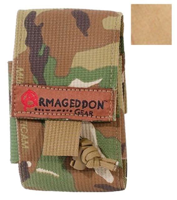 Armageddon Gear 10-Round Adjustable Aics/Aw Mag Pouch Coyote Brown