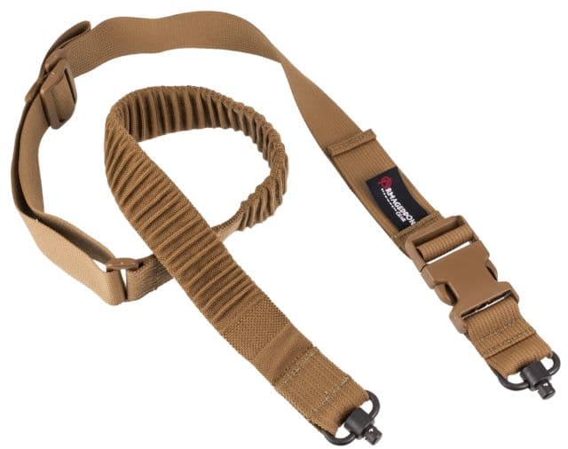 Armageddon Gear Precision Rifle Sling w/QD Swivels Coyote Brown