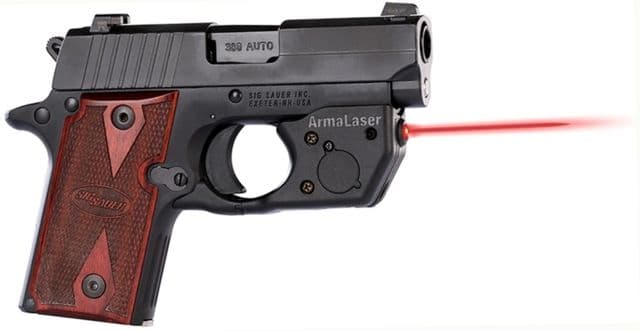 ArmaLaser Red Laser Sight for Sig Sauer P238 P938 Grip Mount