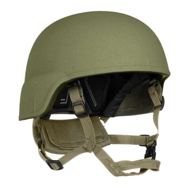 ArmorSource Aire II Full Cut U.S. Army Next Generation Advanced Fully Loaded Combat Helmet Cam Green Small