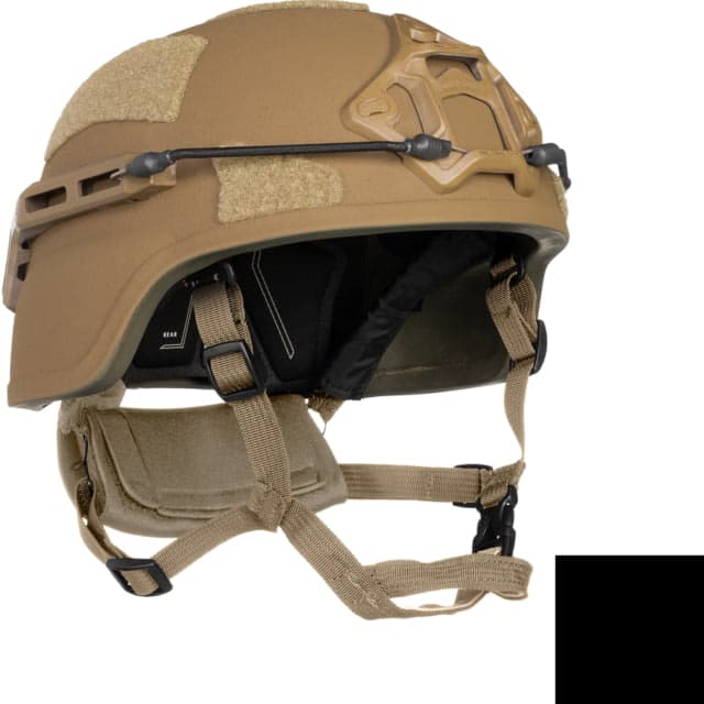 ArmorSource AS-223 Enhance Trauma Fully Loaded Reduction Helmet Regular Cut Black Small