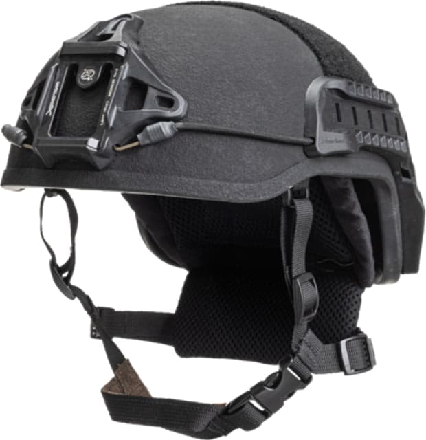 ArmorSource AS-501 Gen2 U.S. Army Advanced High-Cut Special Command Configuration Combat Helmet Black Small