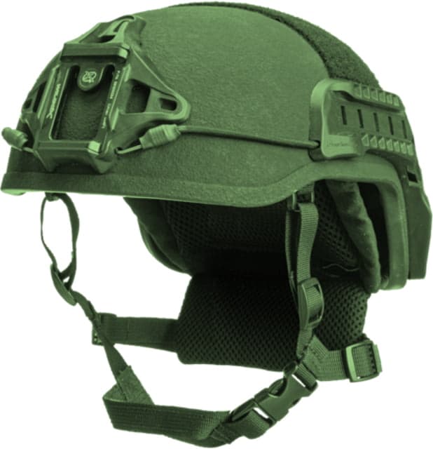 ArmorSource AS-501 Gen2 U.S. Army Advanced High-Cut Special Command Configuration Combat Helmet Foliage Green Medium