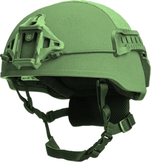 ArmorSource AS-501 Gen2 U.S. Army Advanced Mid-Cut Special Command Configuration Combat Helmet Foliage Green Small