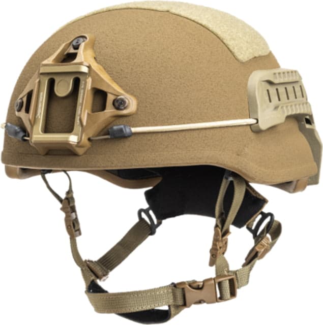 ArmorSource AS-501 Gen2 U.S. Army Advanced Mid-Cut Special Command Configuration Combat Helmet Coyote Brown Extra Large