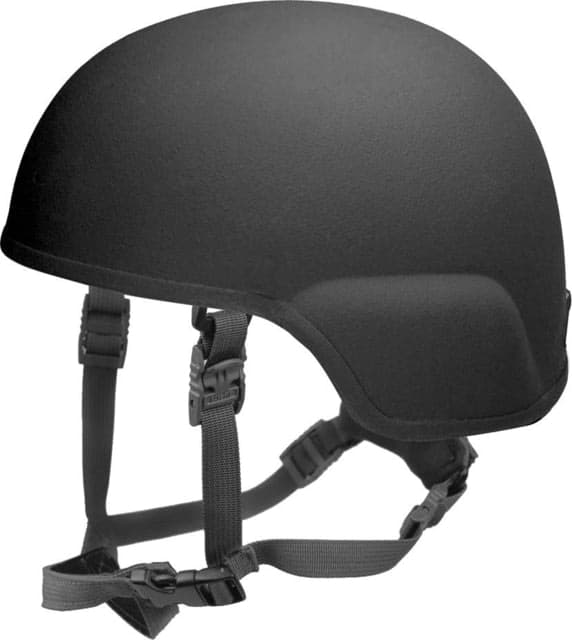 ArmorSource AS-600 Rifle Resistance High Protection Assault Helmet Black Extra Large
