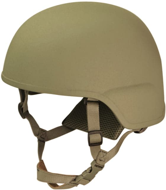 ArmorSource AS-600 Rifle Resistance High Protection Assault Helmet Coyote Brown Small