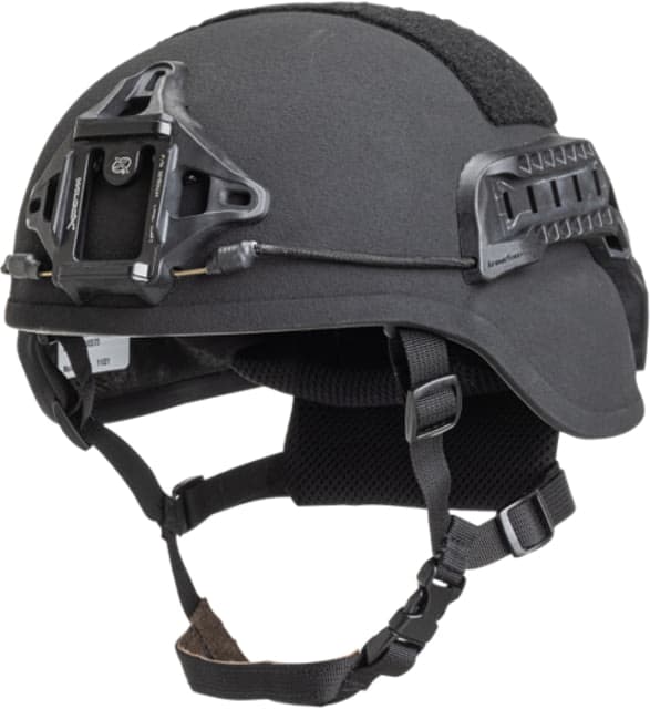 ArmorSource AS-600 Rifle Resistance High Protection Fully Loaded Assault Helmet Regular Cut Extra LargeBlack