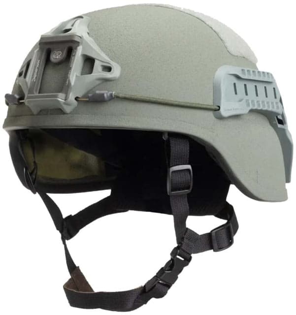 ArmorSource AS-600 Rifle Resistance High Protection Fully Loaded Assault Helmet Regular Cut LargeFoliage Green
