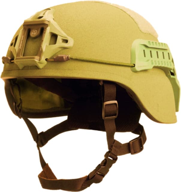 ArmorSource AS-600 Rifle Resistance High Protection Fully Loaded Assault Helmet Regular Cut Extra LargeTan
