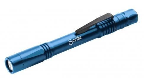 Asp Scribe Aaa 130 Lumens Led Flashlight Blue Emt