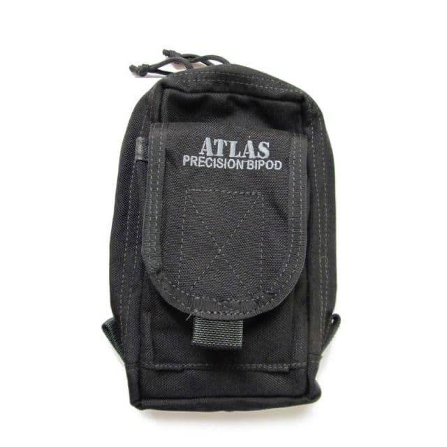 Atlas Bipods Atlas Bipod Pouch for Bipod BT22 BT23 and BT24 Not Included Black