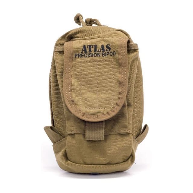 Atlas Bipods Atlas Bipod Pouch for Bipod BT22 BT23 and BT24 Not Included Tan