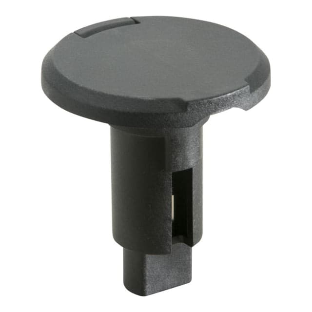 Attwood Marine LightArmor Plug-In Base Round 2 Pin Black