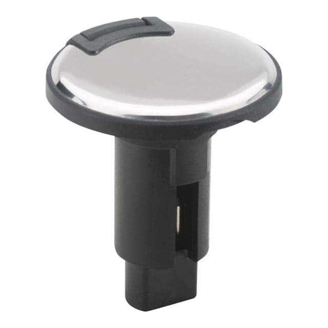 Attwood Marine LightArmor Plug-In Base Round 3 Pin Stainless Steel