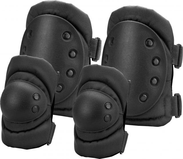 Loaded Gear CX-400 Elbow and Knee Pad Set Elbow 5in. x 2in. x 6.5in. Knee 6.5in. x 2in. x 9 193855