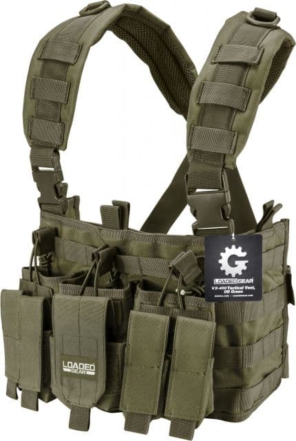 Barska Tactical Chest Rig VX-400 Loaded GearOD Green