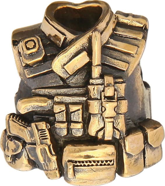 Bastinelli Creations Body Armor Bead 0.7" x 0.7" BEAD BODY ARMOR