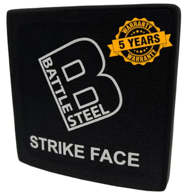 Battle Steel Level IV Ballistic Armor Plate Side Plate 6 x 6in