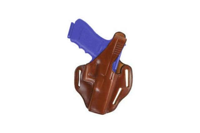 Bianchi Piranha 77 Holster Glock 19/Glock 23/Glock 19C/Glock 23C/Glock 19MB Right Hand Plain Black 24106