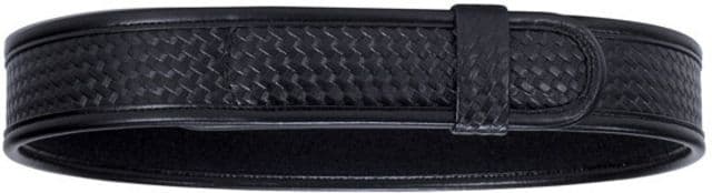 Bianchi 7970 AccuMold Elite Buckleless Duty Belt - Plain Black Waist Size 28-30in 22722