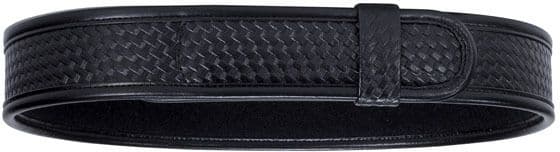 Bianchi 7970 AccuMold Elite Buckleless Duty Belt - Plain Black Waist Size 32-34in 22726
