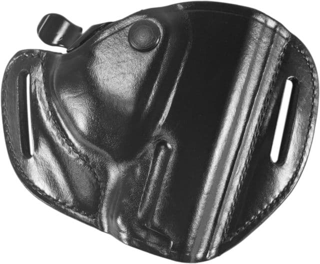Bianchi 82 CarryLok Auto Retention Belt Slide Holster Smith & Wesson M&P 9/Smith & Wesson M&P 40 Right Hand Plain Black 23026