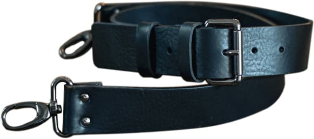 Bieling Leather Co. Classic Leather Rifle Sling Black 36 - 42in