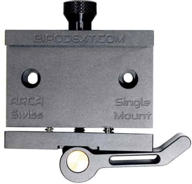 BipodeXt Gen 3 Mounting Post Kit Single Mount Arca Black Small