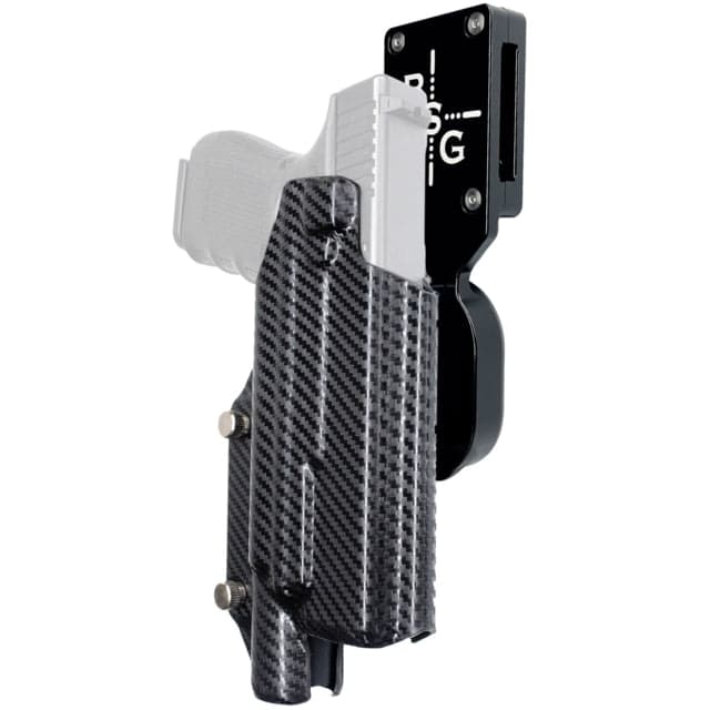 Black Scorpion Outdoor Gear Pro Heavy Duty Competition Kydex Owb Holster Glock 17 19 19x 22 31 44 45 W/ X300 Right Hand Black Shell Carbon Fiber