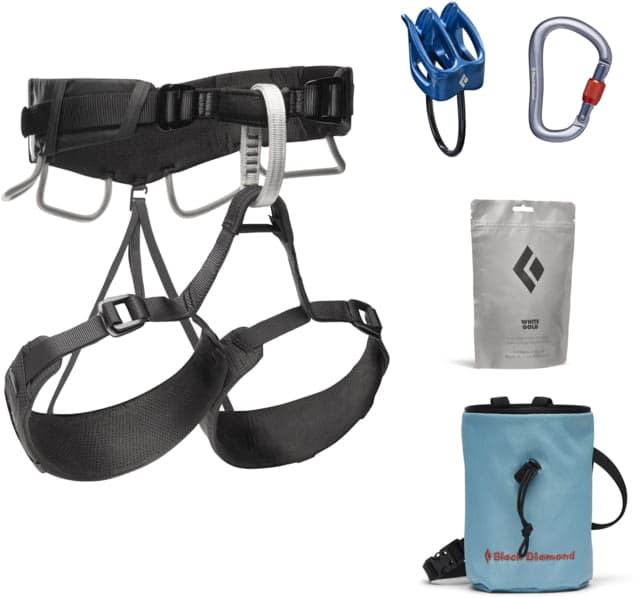 Black Diamond Momentum 4S Harness Package Large/Extra Large Anthracite