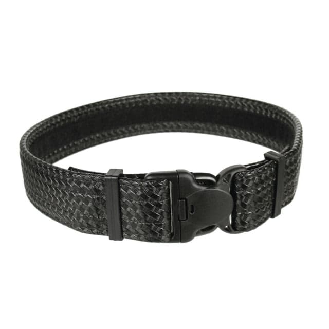 BlackHawk Reinforced 2.25in Duty Belt w/Loop Black 50in-54in Basketweave