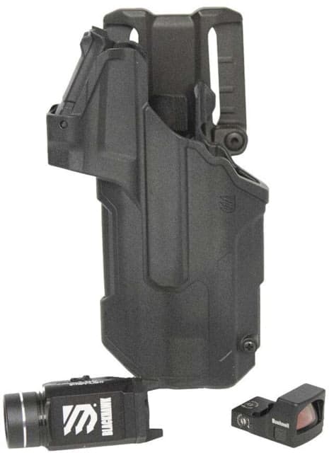 BlackHawk T-Series RDS Holster Glock 17/19 w/TLR 1 & RXS250 Left