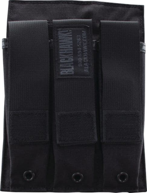 Blackhawk Triple Mp5 Magazine Pouch Black