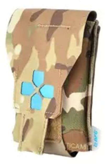 Blue Force Gear Nano ES V2 Micro Trauma Kit NOW Empty Medical Pouch Belt Mount MultiCam