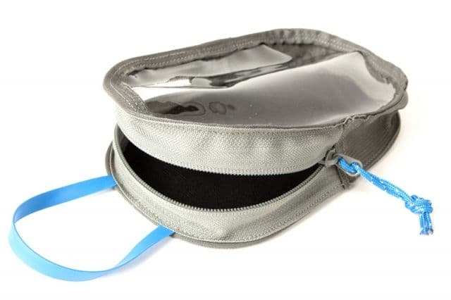Blue Force Gear Dapper Zippered Vinyl Utility Pouch Size 7inX9in Wolf Gray 7inx9in