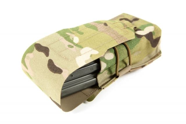 Blue Force Gear Double M4 Magazine Pouch With Flap In Multicam